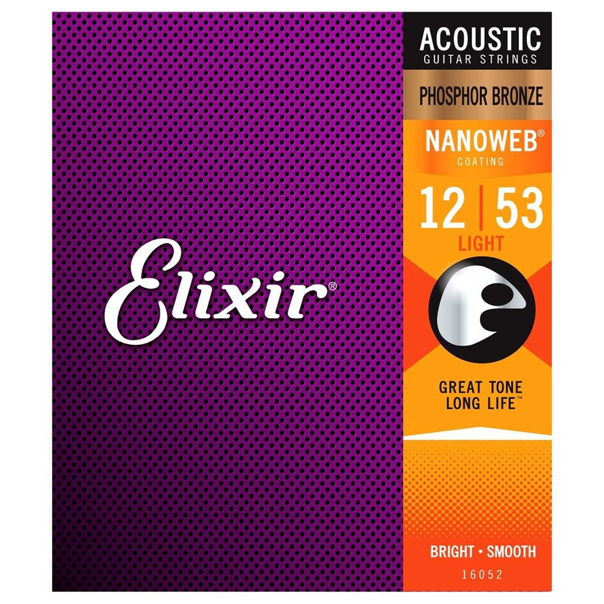 Elixir Nanoweb Phosphor Bronze 12/53, žice za akustičnu gitaru
