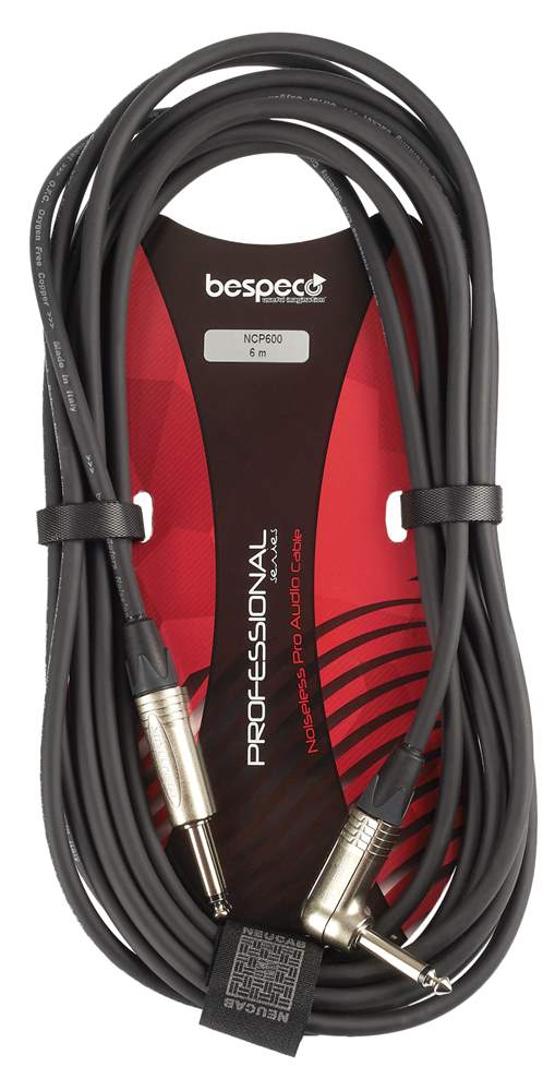 Bespeco NCP-600, intrumentalni kabel 6m