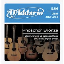 D'addario EJ-16, žice za western gitaru