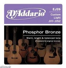 D'addario EJ-26, žice za akustičnu gitaru