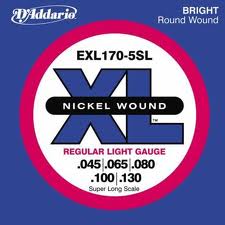 D'addario EXL-170-5, žice za bas gitaru