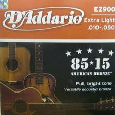 D'addario EZ-900, žice za akustičnu gitaru