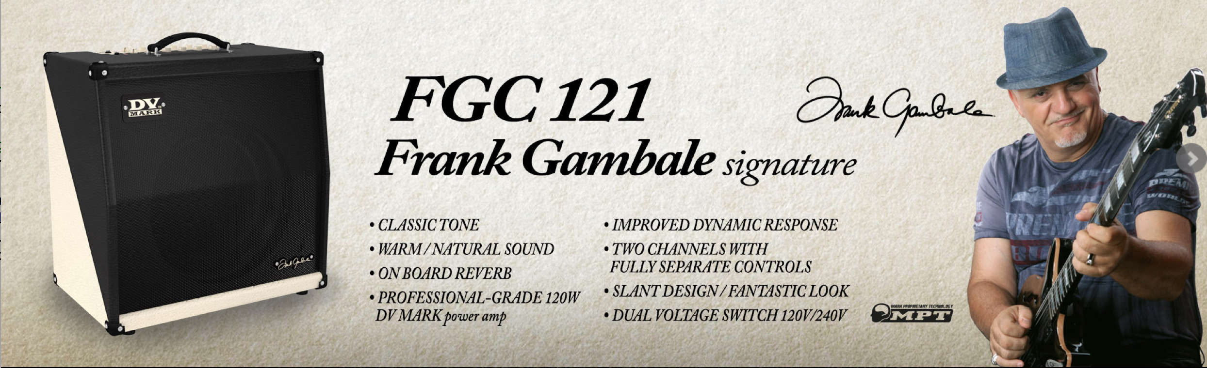 DV Mark FGC-121, Frank Gambale Signature
