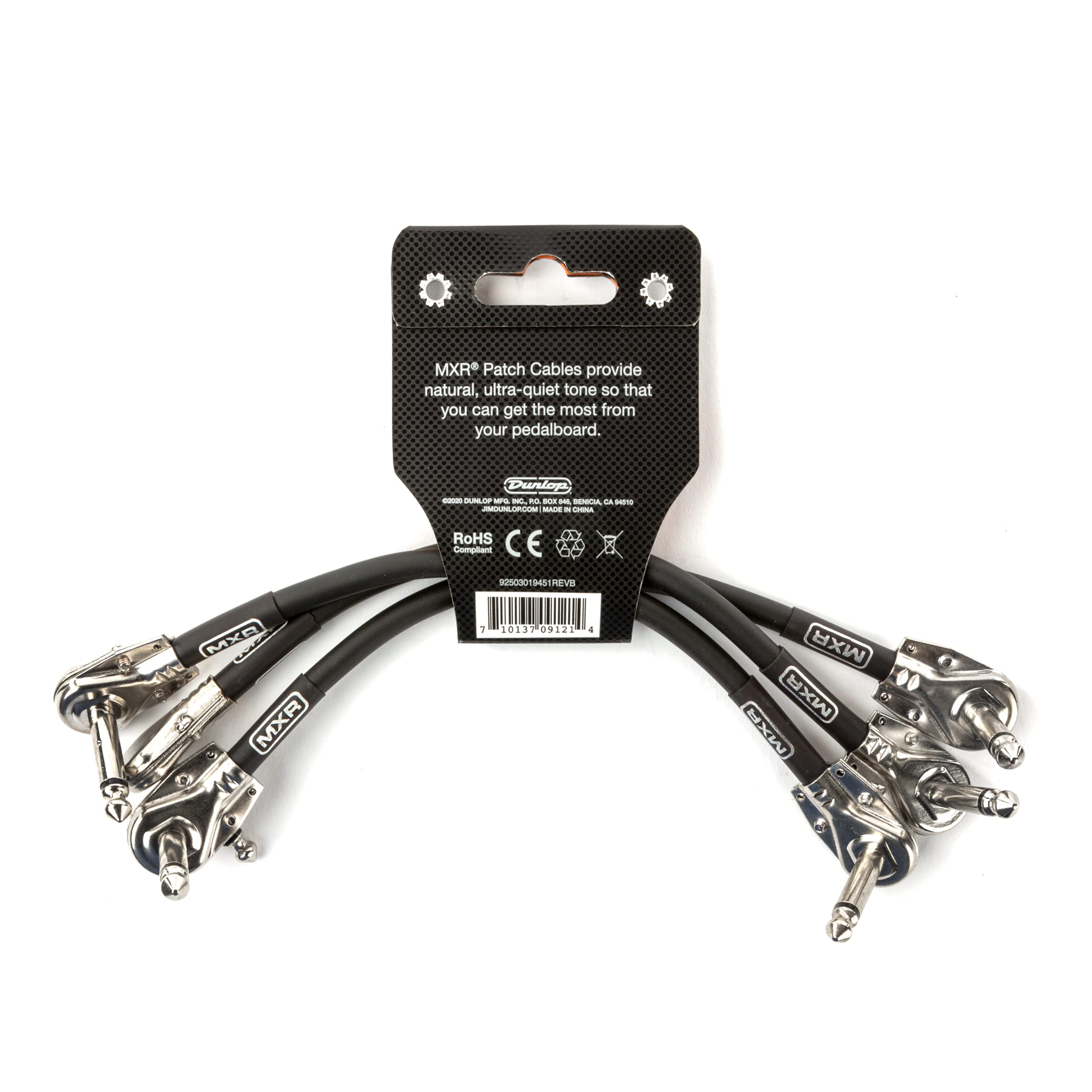 MXR 3PDCP-06 Instrument Patch Cable 15cm 3/PK