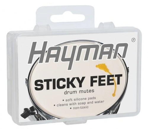 Hayman Sticky Feet, silikonski denferi za bubanj
